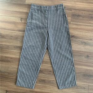 Wilfred Pant wool Gray Pinstripe Chinos women’s size 8